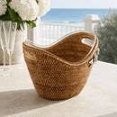 Orchids Hand Woven Rattan Champagne Ice Tub - BlueJay Avenue