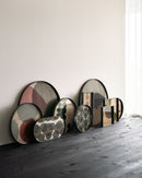 Overlapping Dots Glass Tray - BlueJay Avenue