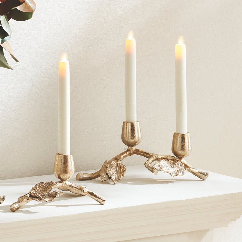Parna Taper Candle Holders, Set Of 3 - BlueJay Avenue