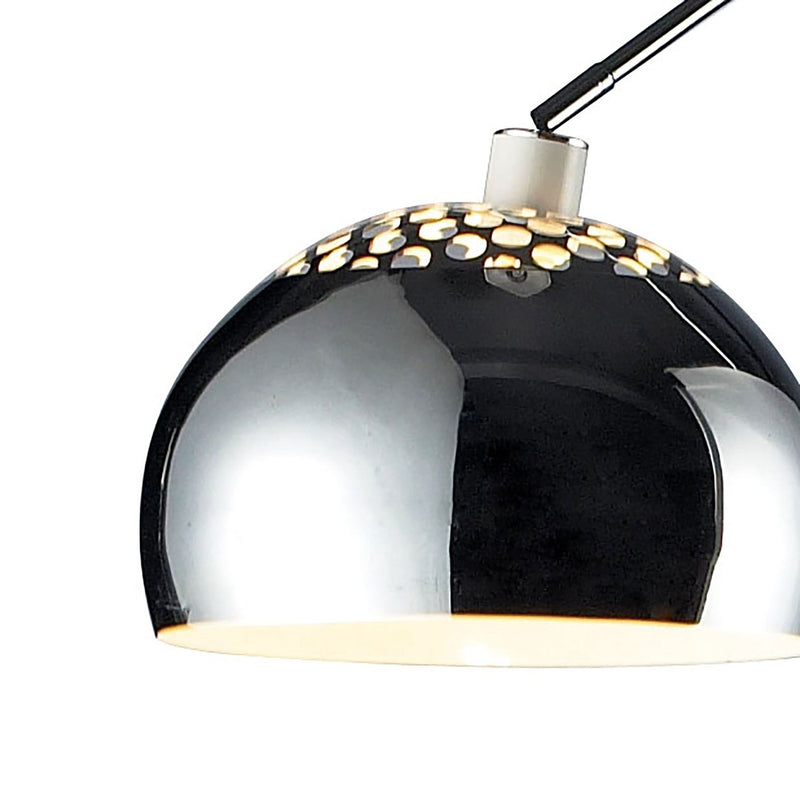 Penbrook Arch Floor Lamp in Polished Nickel - BlueJay Avenue