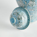 Pomegranate Sketch Blue & White Porcelain Ginger Jar - BlueJay Avenue