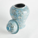 Pomegranate Sketch Blue & White Porcelain Ginger Jar - BlueJay Avenue