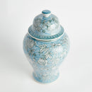 Pomegranate Sketch Blue & White Porcelain Ginger Jar - BlueJay Avenue