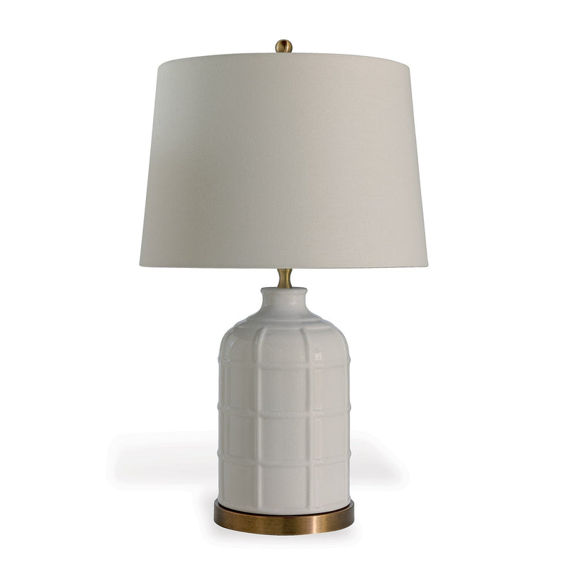 Port 68 Bamboo Garden Cream Lamp - BlueJay Avenue