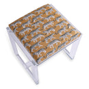 Port 68 Glencoe Lucite Upholstered Accent Bench – Prowling Khaki - BlueJay Avenue