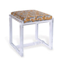 Port 68 Glencoe Lucite Upholstered Accent Bench – Prowling Khaki - BlueJay Avenue