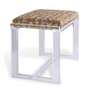 Port 68 Glencoe Lucite Upholstered Accent Bench – Prowling Khaki - BlueJay Avenue