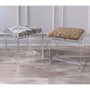 Port 68 Glencoe Lucite Upholstered Accent Bench – Prowling Khaki - BlueJay Avenue