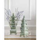 Port 68 Green Willow Chinoiserie Porcelain Tulipiere Vase - BlueJay Avenue
