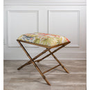 Port 68 Lauderdale Brass Upholstered Accent Bench – Imperial Summer - BlueJay Avenue