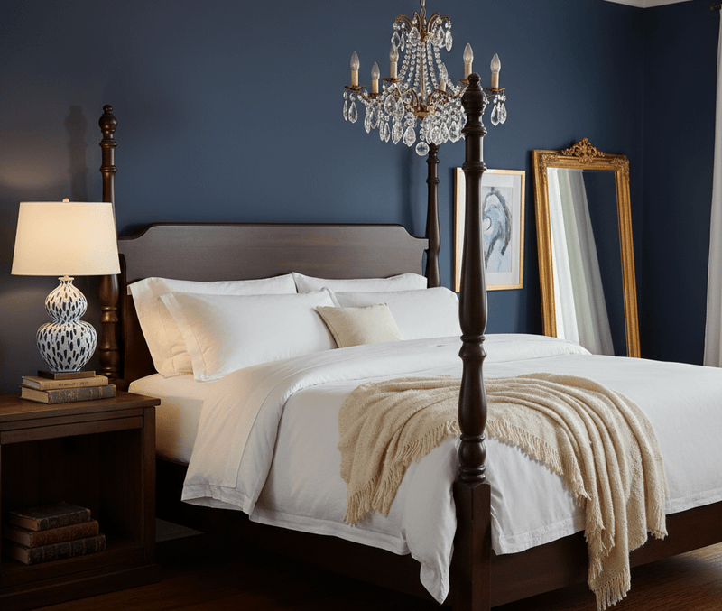 Port 68 Mill Reef Indigo Table Lamp - BlueJay Avenue