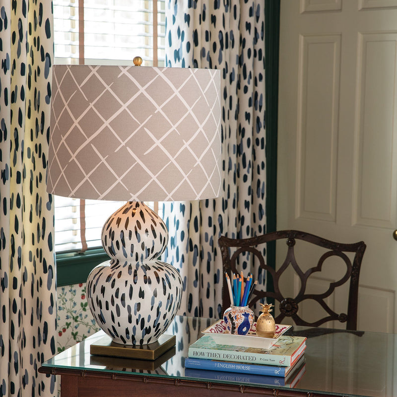 Port 68 Mill Reef Indigo Table Lamp - BlueJay Avenue