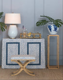 Port 68 Napa Blue Ceramic Vase - BlueJay Avenue