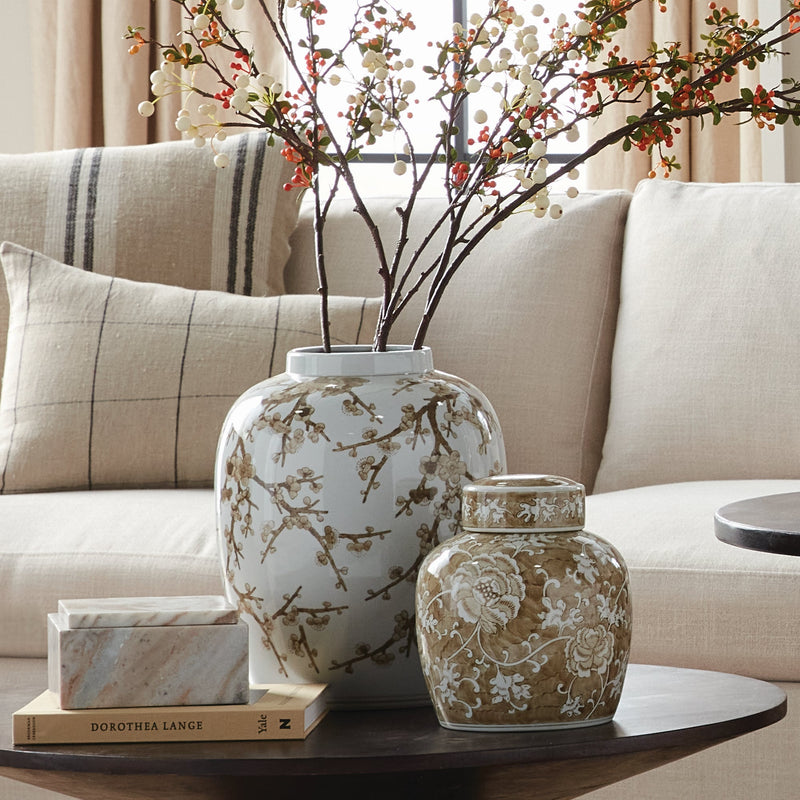 Province Empress Lidded Ginger Jar - BlueJay Avenue