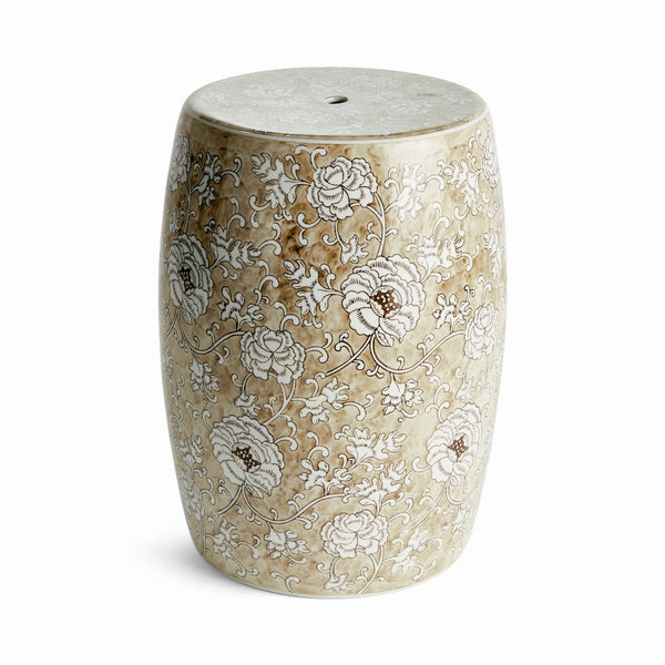 Province Lotus Garden Stool - BlueJay Avenue