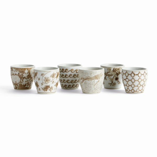 Province Mini Flower Pot, Set of 6 - BlueJay Avenue
