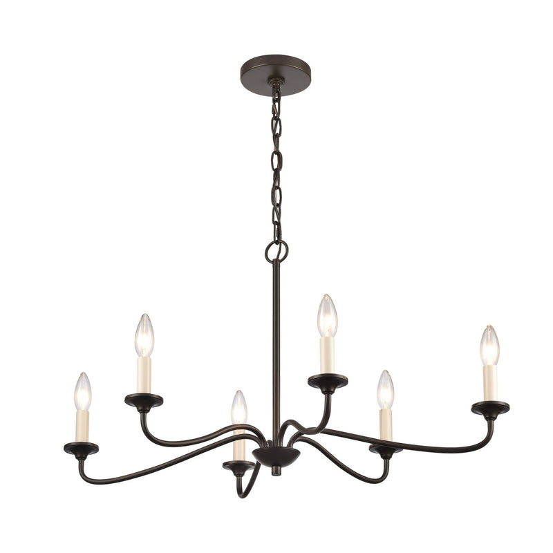 Quinn Farmhouse Chandelier - BlueJay Avenue
