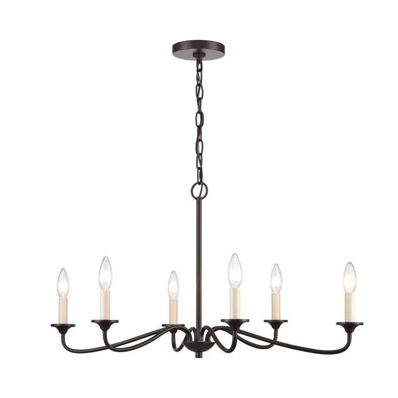 Quinn Farmhouse Chandelier - BlueJay Avenue