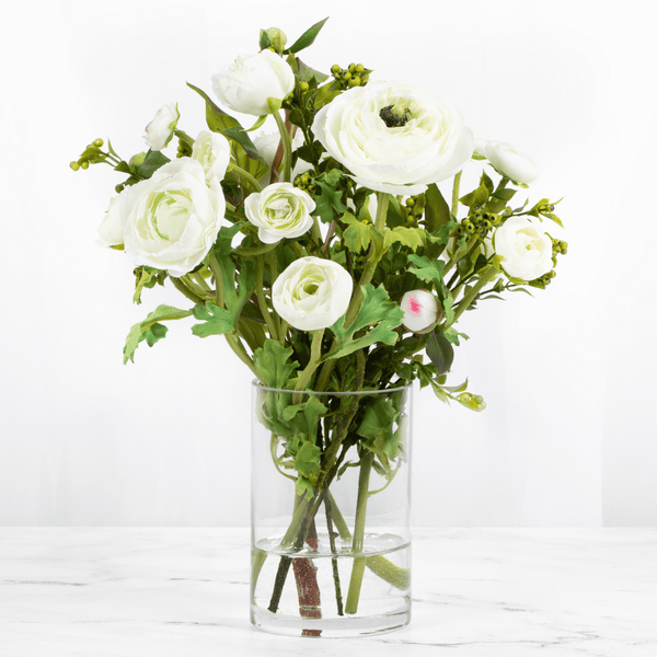 Real Touch Ranunculus Artificial Flower - 15" - BlueJay Avenue