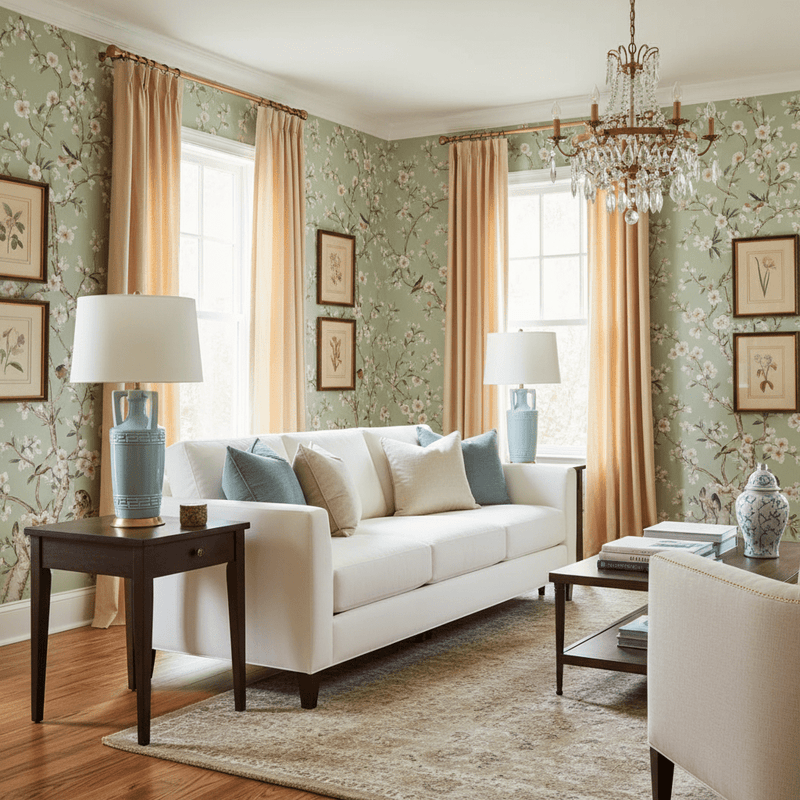 Regency Celadon Table Lamp - BlueJay Avenue