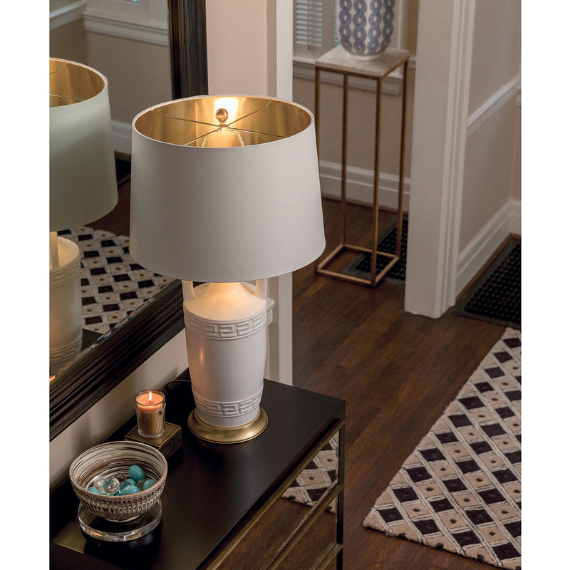 Regency White Table Lamp - BlueJay Avenue