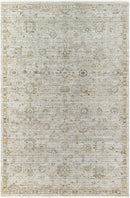 Ren Taupe Traditional Washable Outdoor Rug - BlueJay Avenue