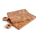 Renata Acacia Wood Charcuterie & Serving Boards, Set of 2 - BlueJay Avenue