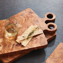 Renata Acacia Wood Charcuterie & Serving Boards, Set of 2 - BlueJay Avenue