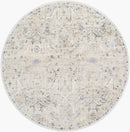 Rivaldo Cream and Blue Area Rug - BlueJay Avenue