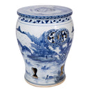 River Village Drum Garden Stool - BlueJay Avenue
