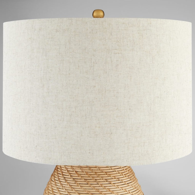 Rotin Natural Boho Rattan Table Lamp - BlueJay Avenue