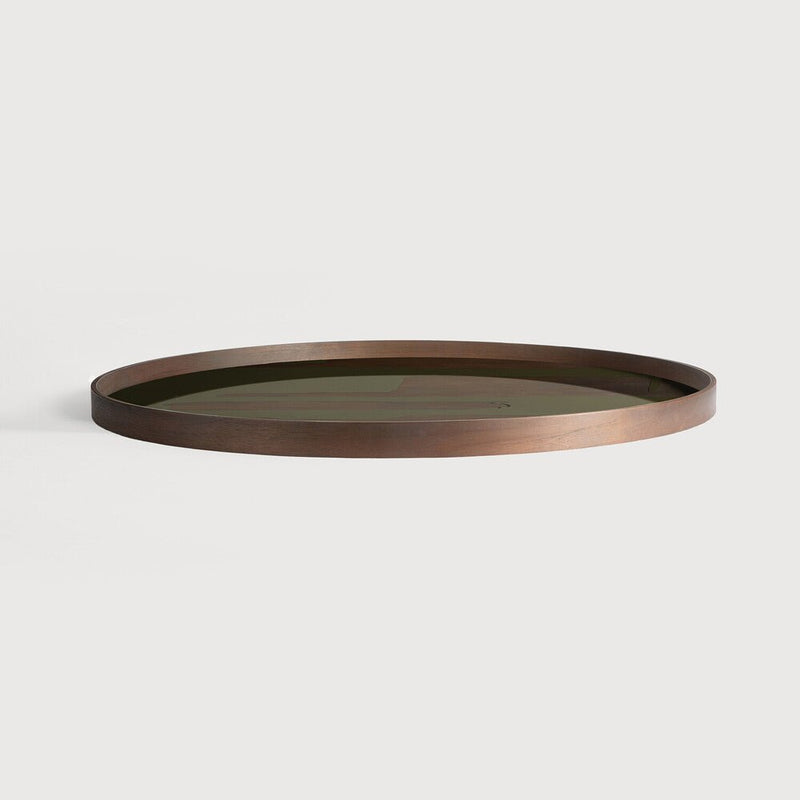 Round Second Nature Coffee Table Tray III - BlueJay Avenue