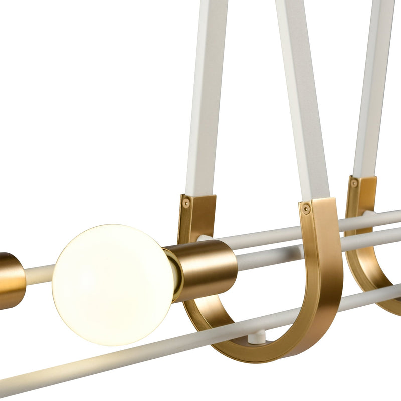 Sabine Linear Chandelier Kitchen Island Lighting - BlueJay Avenue
