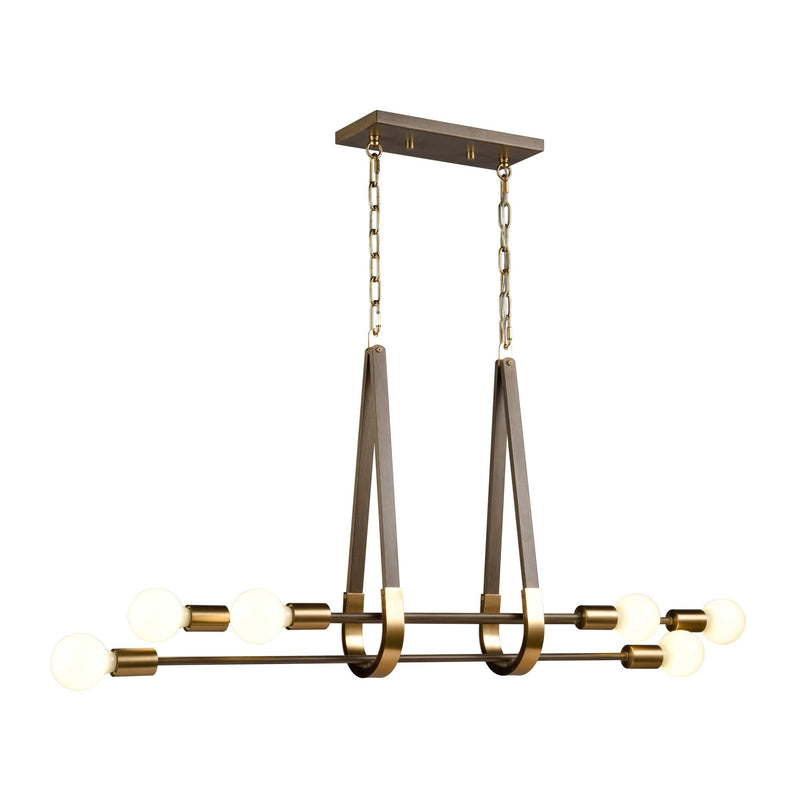 Sabine Linear Chandelier Kitchen Island Lighting - BlueJay Avenue