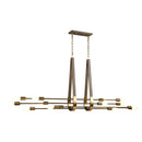 Sabine Linear Chandelier Kitchen Island Lighting - BlueJay Avenue