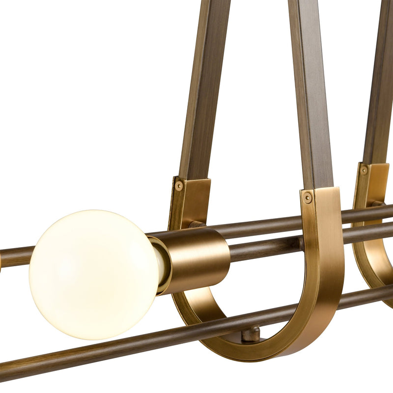 Sabine Linear Chandelier Kitchen Island Lighting - BlueJay Avenue
