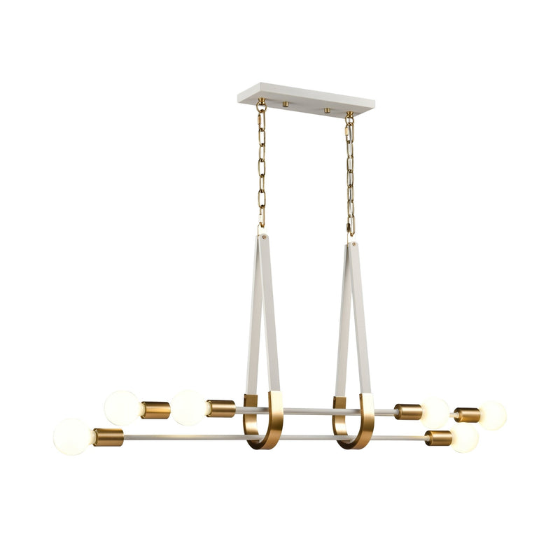 Sabine Linear Chandelier Kitchen Island Lighting - BlueJay Avenue