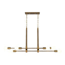 Sabine Linear Chandelier Kitchen Island Lighting - BlueJay Avenue