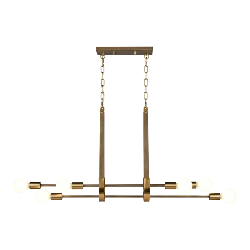Sabine Linear Chandelier Kitchen Island Lighting - BlueJay Avenue