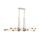 Sabine Linear Chandelier Kitchen Island Lighting - BlueJay Avenue