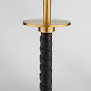 Santiago Black and Brass Table Lamp - BlueJay Avenue