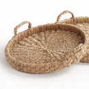 Sawyer Round Rattan Tray, Set of 2 - BlueJay Avenue