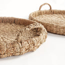 Sawyer Round Rattan Tray, Set of 2 - BlueJay Avenue
