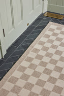 Saybrook Check Grey Area Rug - BlueJay Avenue