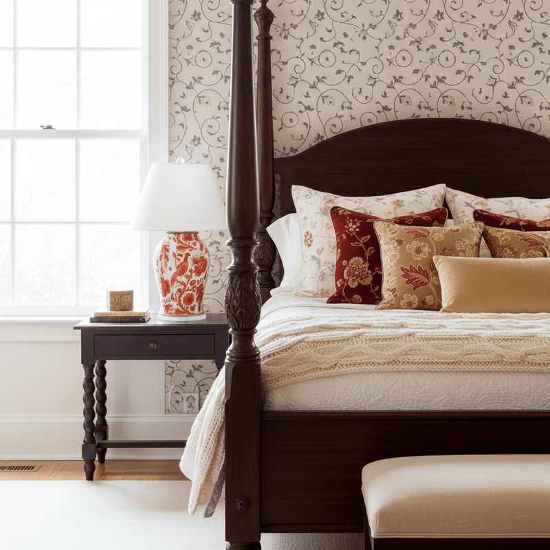 Scalamandre Arcadia Coral Table Lamp - BlueJay Avenue