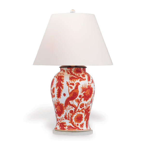 Scalamandre Arcadia Coral Table Lamp - BlueJay Avenue