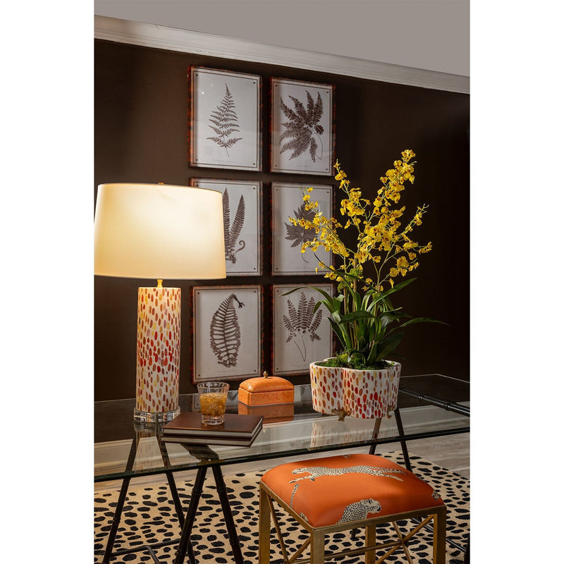 Scalamandre Jamboree Berry Lamp - BlueJay Avenue