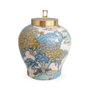 Scalamandre Sea of Trees Jar - BlueJay Avenue