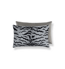 Scalamandre Tigre Indus Velvet Lumbar Pillow - BlueJay Avenue