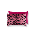 Scalamandre Tigre Indus Velvet Lumbar Pillow - BlueJay Avenue